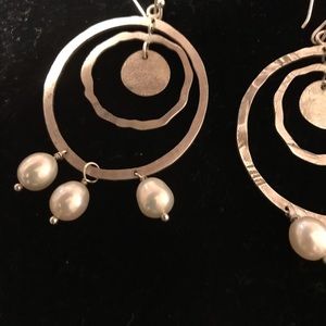 Jewelry - Silpada Sterling Pearl Earrings Jewelry - Silpada Sterling Pearl Earrings